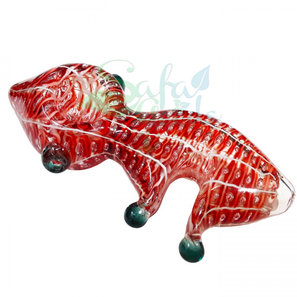 5.5 Inch Alien Shape Glass Hand Pipes